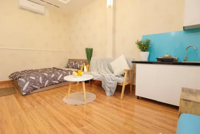 Studio avec balcon — Cozy studio in Phu Nhuan District near District 1